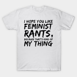 Jess Day Feminist Rants T-Shirt